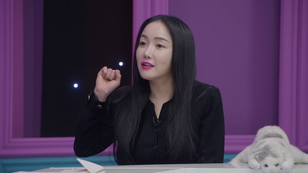 '언니한텐 말해도돼' 출연한 낸시랭/ 사진=SBS플러스 제공