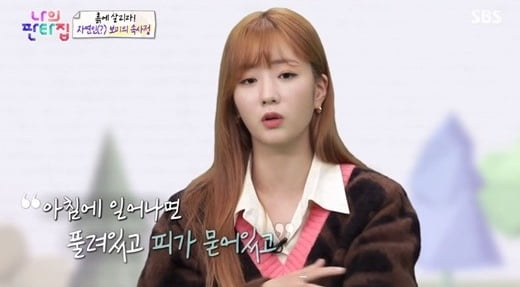 에이핑크 보미/사진=SBS '나의 판타집' 영상 캡처