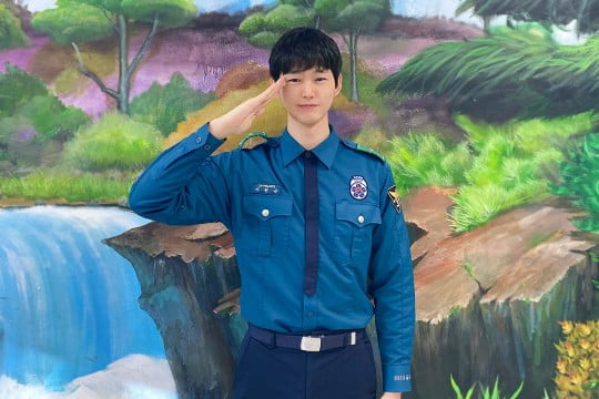 이원근 전역 /사진=유본컴퍼니 제공
