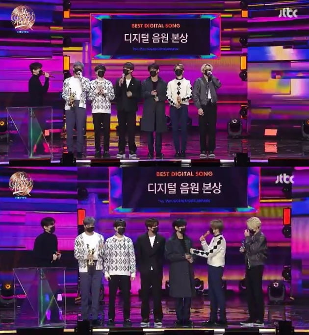 '골든디스크' 방탄소년단 슈가 "수술 후 쉬니 잊혀지는 느낌 들어 복귀"