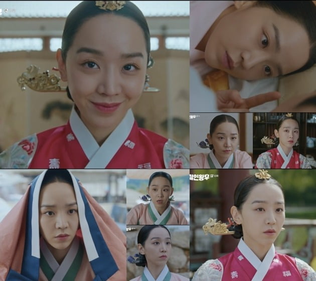 '철인왕후' 신혜선의 탁월한 완급 조절 연기가 호평을 얻고 있다. / 사진=tvN '철인왕후' 캡처