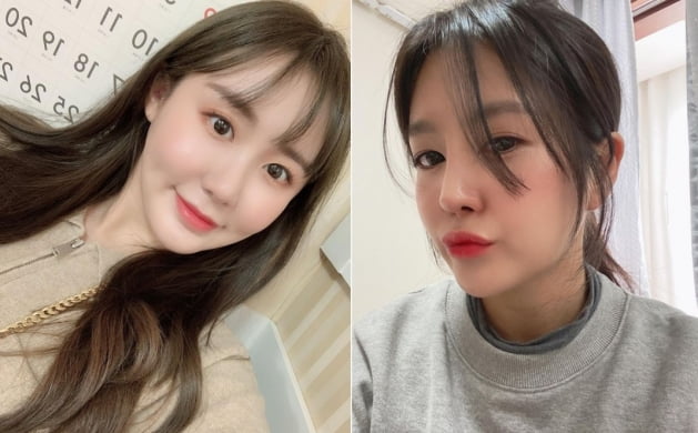배우 이예림(왼쪽)과 개그맨 이용식의 딸 이수민/ 사진=인스타그램 캡처