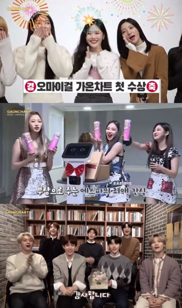 '2021 가온차트' 방탄소년단·아이유·임영웅, 가요계 씹어먹은 ★ [종합]