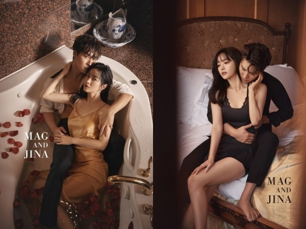 홍수아 서하준 커플화보 /사진=맥앤지나