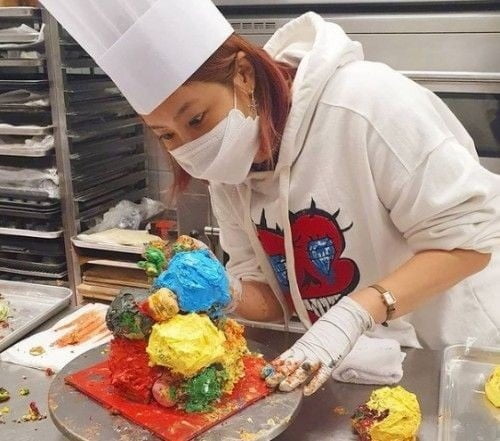 솔비 케이크 /사진=SNS