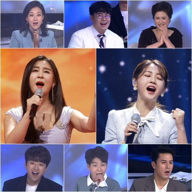 '미스트롯2' 윤태화 홍지윤이 본선 2라운드에서 데스매치를 벌인다. / 사진제공=TV조선