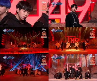 '엠카운트다운' T1419, 데뷔 무대 완벽 장식…'新 퍼포먼스 맛집'이네!