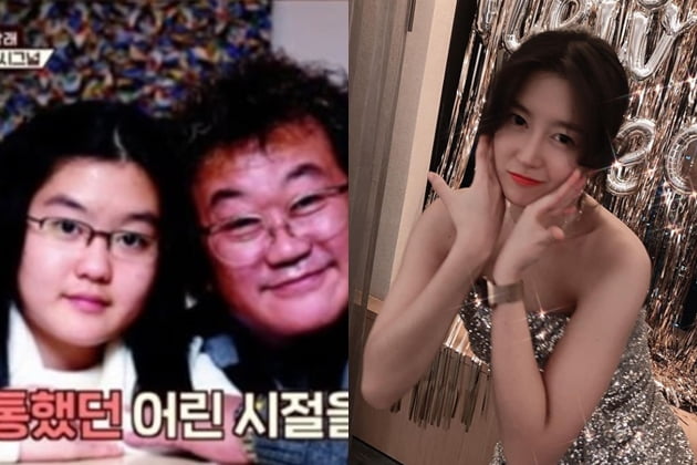 이용식 딸 이수민 /사진=JTBC, 인스타그램