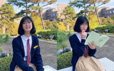 '경이로운 소문' 웹툰 찢고 나온 이지원, 깜짝 본방사수 독려샷