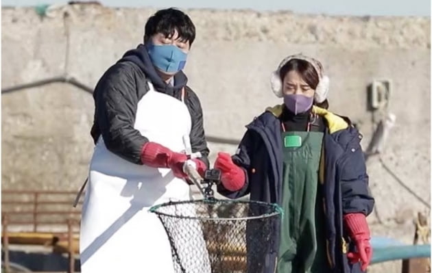 양준혁 방어 양식장 데이트/사진=KBS 2TV '살림하는 남자들 시즌2'