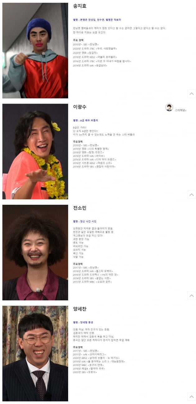 /사진 = SBS '런닝맨' 방송화면