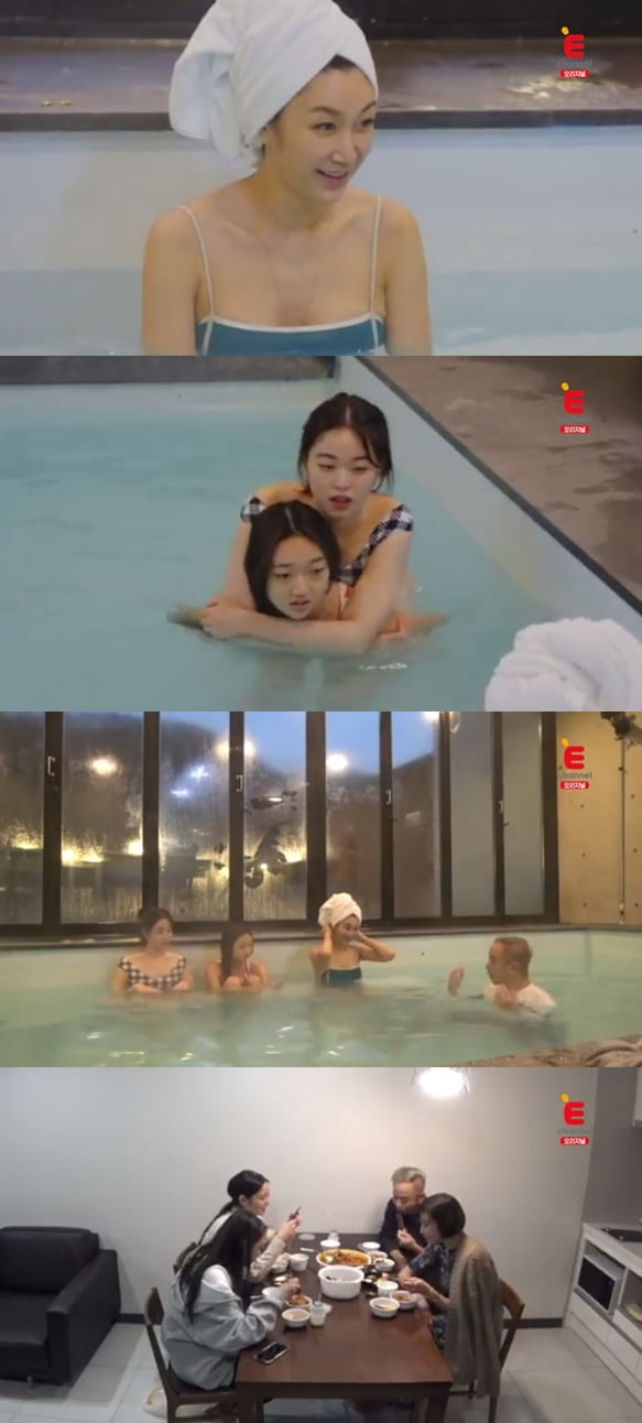 '라떼부모' 변정수 모녀 /사진=티캐스트