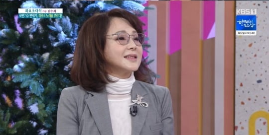 가수 김수희/사진=KBS 1TV '아침마당' 영상 캡처