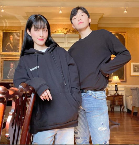 유깻잎, 최고기 /사진=SNS