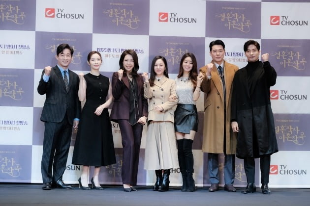 '결사곡' 배우 전노민, 이민영, 전수경, 박주미, 이가령, 이태곤, 성훈./사진제공=TV조선