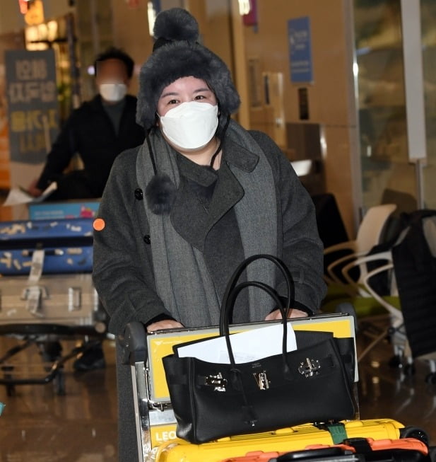 [TEN 포토] 강제출국 당한 에이미 한국에 오다