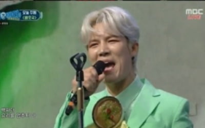 '백파더' 노라조, 인간 배춧국으로 완벽 변신