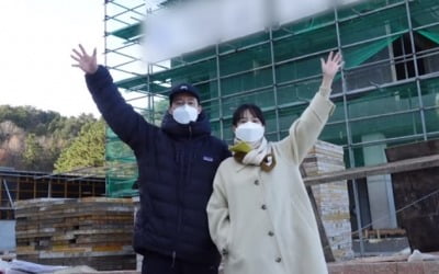 윤승아♥김무열, 양양 죽도해변 '130평 4층집' 건축 "3월 완공"