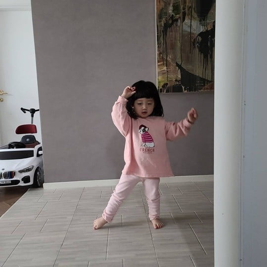 정준호, 이하정 딸 유담 양 /사진=인스타그램