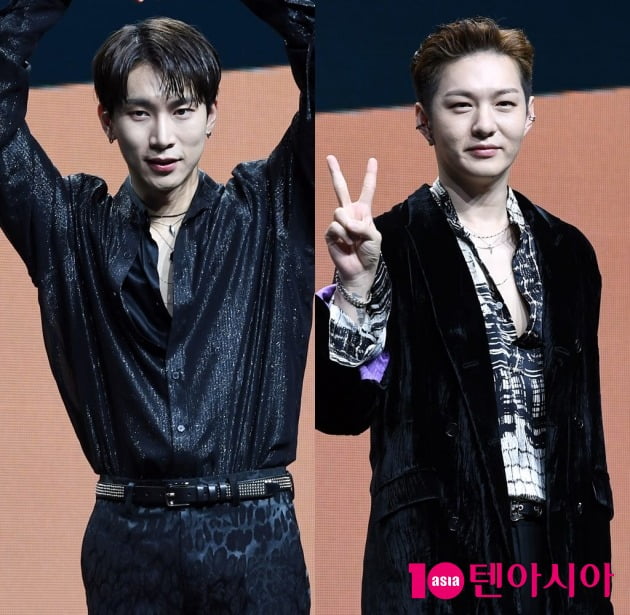 그룹 비투비의 서은광(왼쪽), 이창섭 / 사진=텐아시아DB