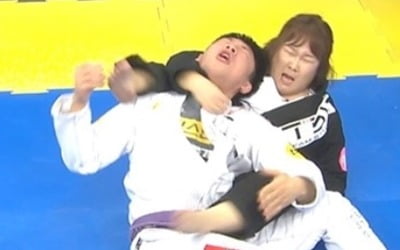 '운동뚱' 주짓수 4주차 김민경, 남자도 만신창이