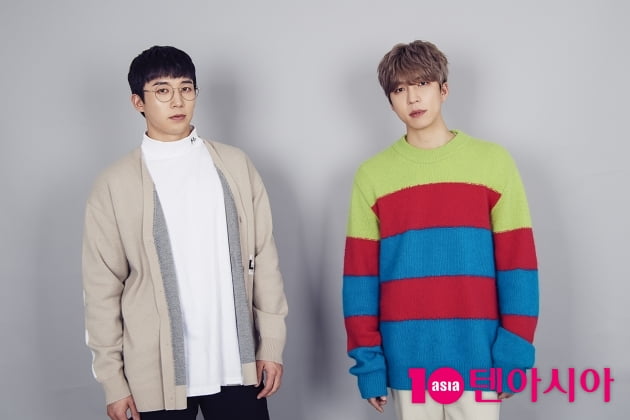 그룹 유키스의 훈(왼족)과 수현 / 사진=이승현 lsh87@