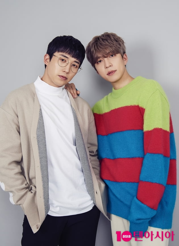 그룹 유키스의 훈(왼족)과 수현 / 사진=이승현 lsh87@