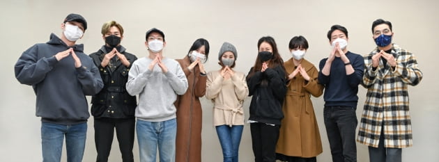 '펜트하우스2' 대본 리딩 현장/ 사진=SBS 제공