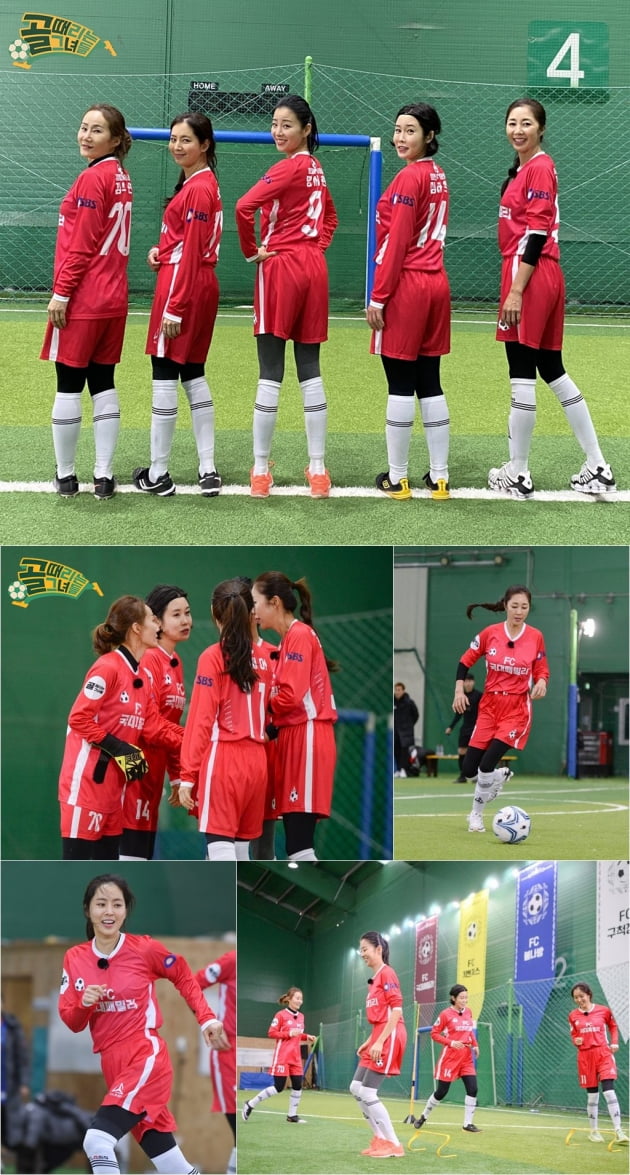 '골때녀'의 'FC 국대패밀리'/ 사진=SBS 제공