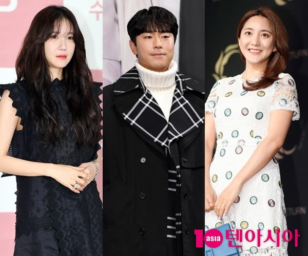 배우 이지아(왼쪽부터), 이시언, 가수 바다/ 사진=텐아시아DB
