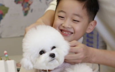 '편스토랑' 김재원 子 이준, 강아지와 러블리한 하루 '귀여움이 2배'