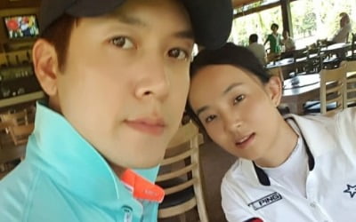 '조현재♥' 박민정, 6년 전 연애시절 추억 "오빠는 예나 지금이나 잘생겼네"