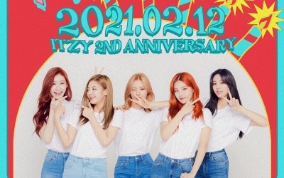 ITZY, 데뷔 2주년 "말로 다 표현 안될 만큼 고마워"