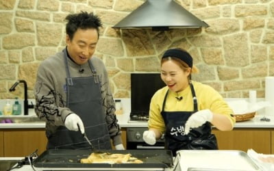 '할명수' 박명수, 수빙수와 초대형 생선전 만들기