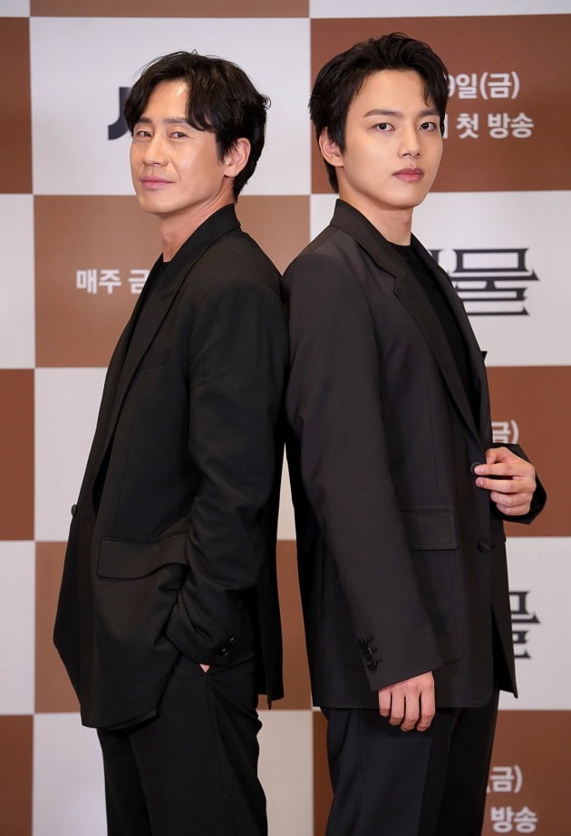 '괴물' 배우 신하균, 여진구./사진제공=JTBC