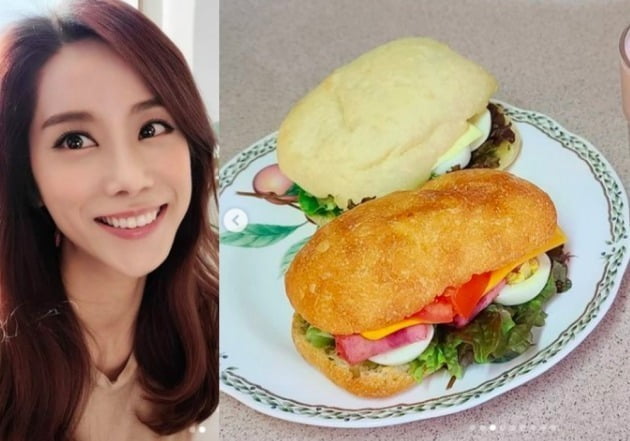베이커리 실력 발휘한 조민아./조민아 인스타그램