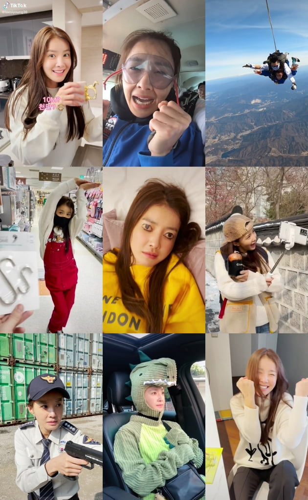 이시영 틱톡 1000만 돌파…국내 여배우 최초