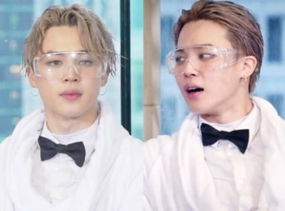 방탄소년단 지민, 심장에 해로운 '흠뻑 젖은 섹시 비주얼'