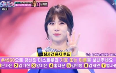 '미스트롯2' 양지은, 동료들 생각하며 '붓' 열창…최고점 100점