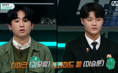'고등래퍼4' 김우림→이승훈, 부담감 딛고 최고 100점 획득