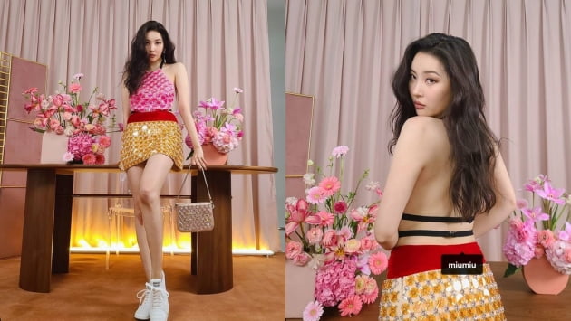 가수 선미 인스타그램./