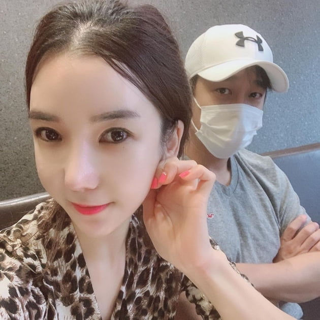 인민정(왼쪽), 김동성/ 사진=인스타그램
