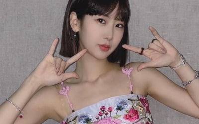 강혜연, 퓨전한복 입고 큐티섹시美 "허찬미씨 작품"