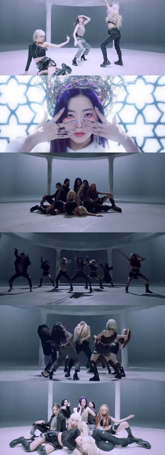 사진=그룹 퍼플키스 'Intro : Crown' 퍼포먼스 영상 캡처 