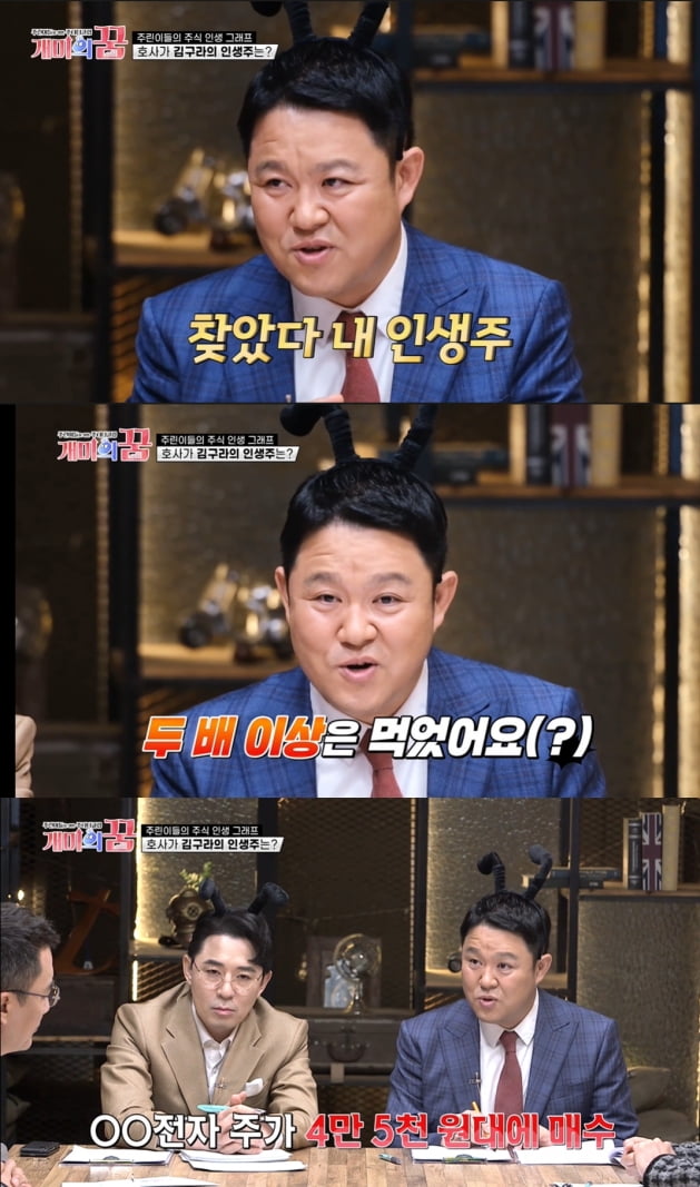 '개미의 꿈' 김구라 /사진=MBC