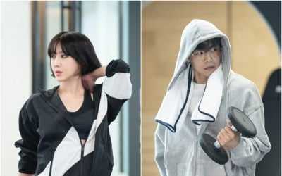 '펜트하우스2' 이지아X박은석, 헬스장 투샷 포착