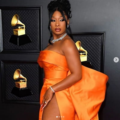 매건 디 스탈리온, 베스트 랩송 영예 "비욘세 감사" [63회 그래미 어워드]