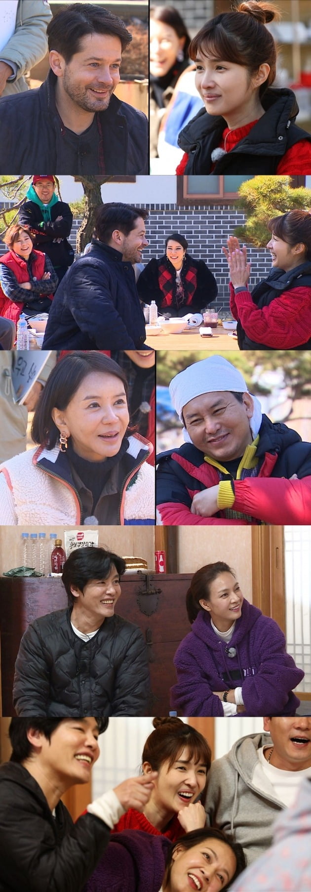 '불타는 청춘' 멤버들이 '입모양 게임'으로 유쾌한 시간을 보냈다. / 사진제공=SBS