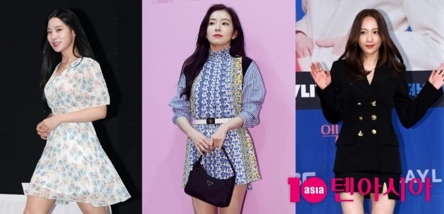 조현(왼쪽부터), 아이린, 하니./ 사진=텐아시아DB