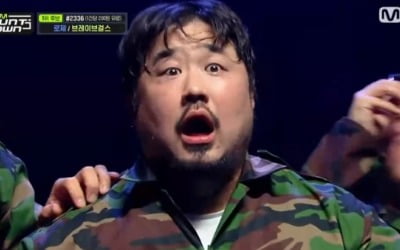 '엠카' 브레이브걸스, 역시 '군통령'…강재준 특별출연
